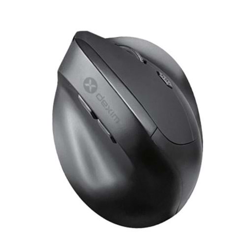 Dexim MW-060T Kablosuz & Bluetooth Şarj Edilebilir Ergonomik Dikey Mouse -DMA028
