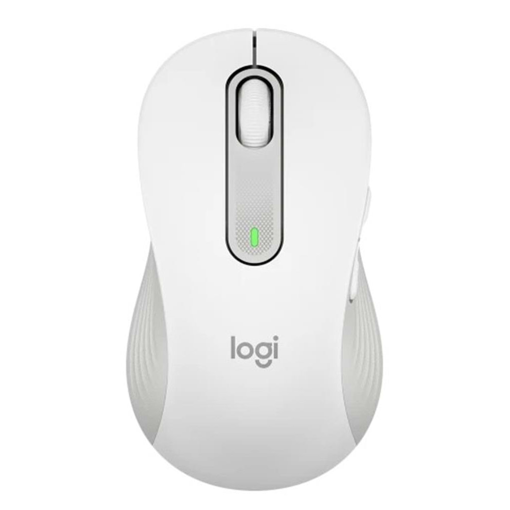 Logitech 910-006240 M650 L Signature Kablosuz Beyaz Sol El Büyük Boyutlu Mouse