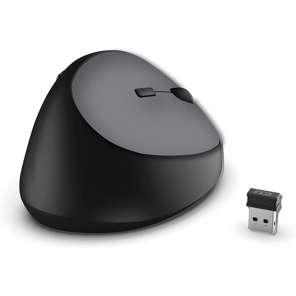 INCA IWM-525 1600 Dpi Sılent 6DSiyah Wireless Mouse