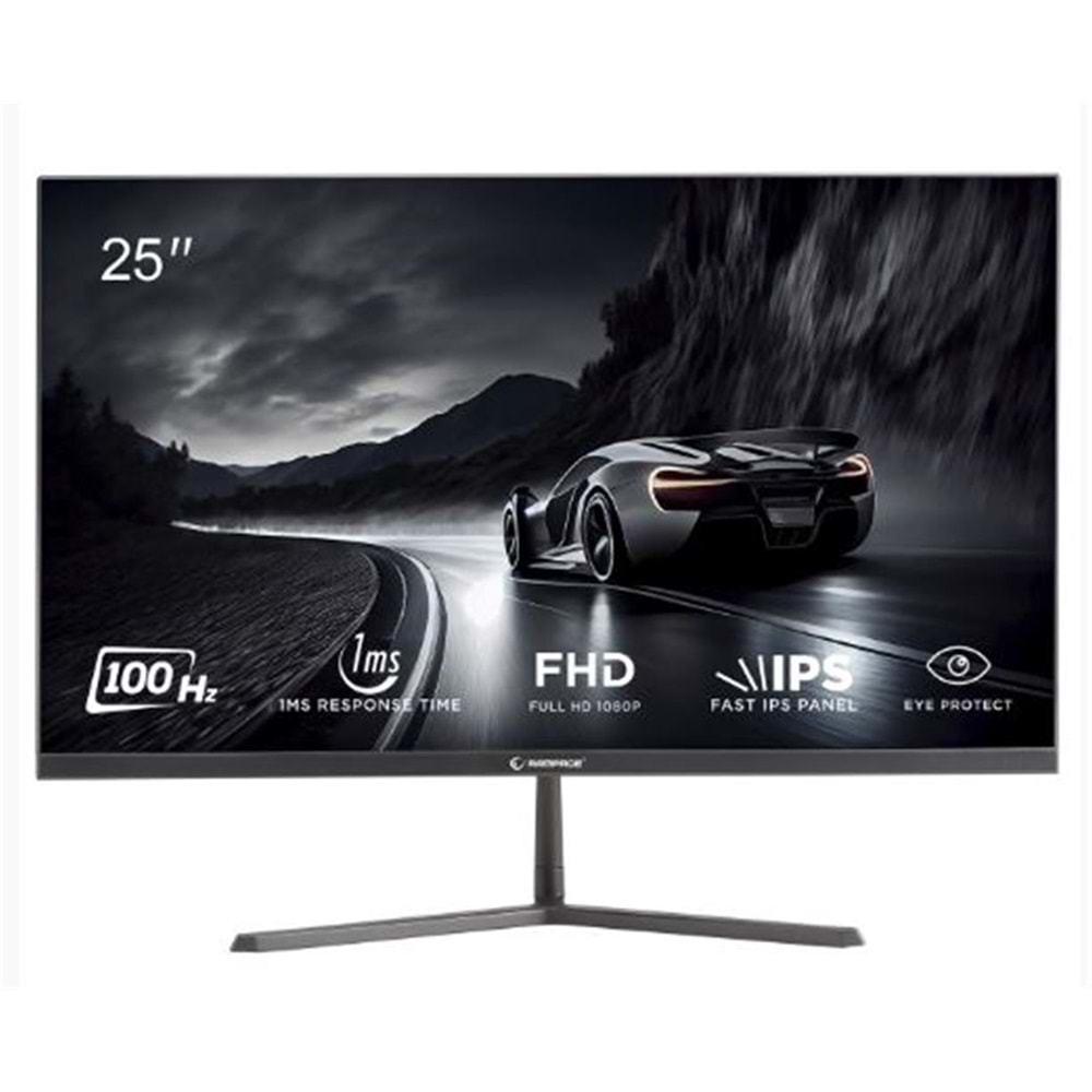 Rampage RM25R100 25 100Hz 1ms IPS FHD PC Flat Oyuncu Monitörü
