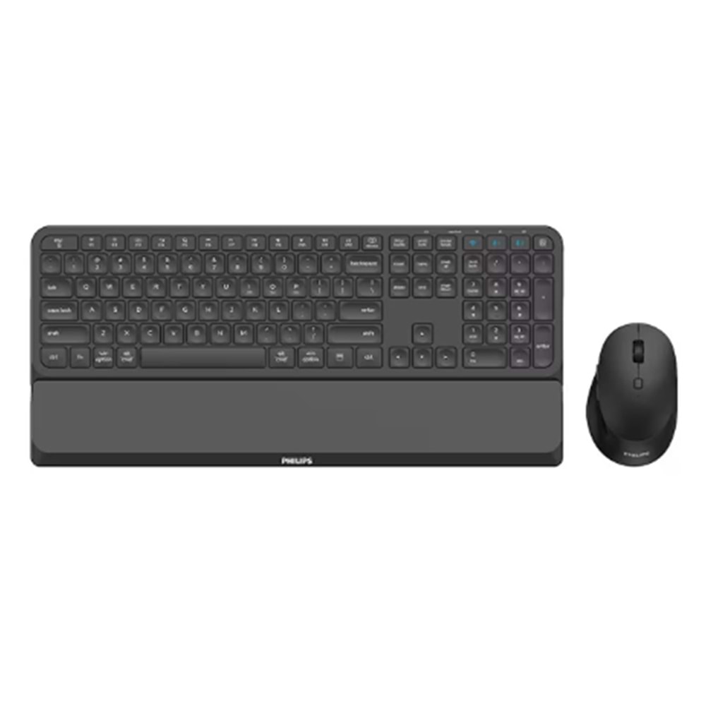Philips SPT6607B-38 Kablosuz Klavye Mouse Seti 6000 Series (Silent Desing)