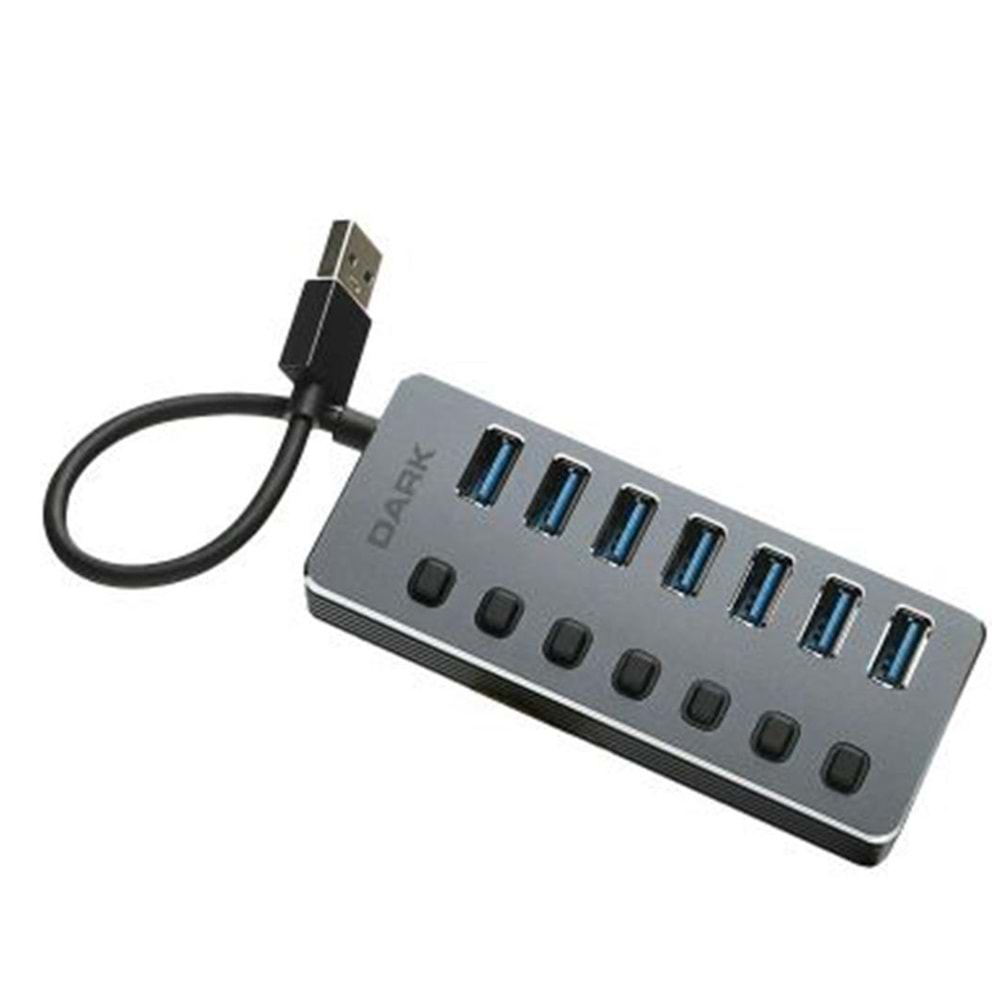 Dark DK-AC-USB371 7+1 Hızlı Şarj Adaptörlü