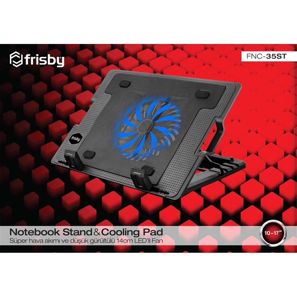 Frisby FNC-35ST Standlı Notebook Soğutucu 1 Port Usb 10