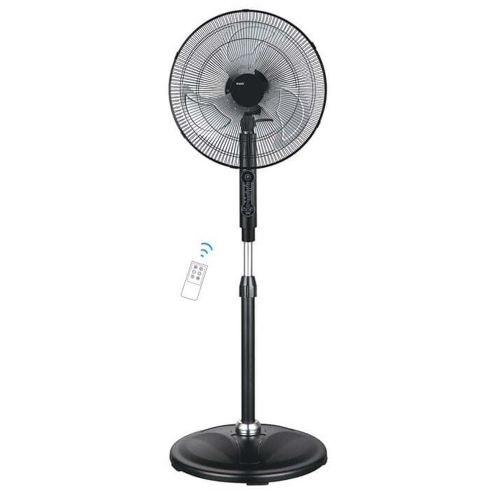 RAKS SFR 20 SA Sanayi Tipi Vantilatör Kumandalı 130 Watt 3 Pervane Isınmaya Karşı Korumalı Motor)