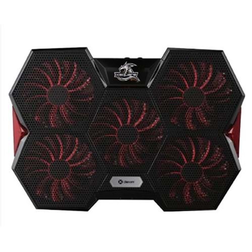Dexim A1 5 Fan Ledli Notebook Soğutucu Stand- DNA004