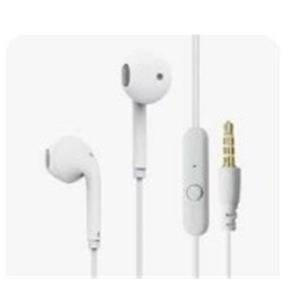 S-link SL-KU175 Mobil Telefon Uyumlu Beyaz Kulak İçi Mikrofonlu Kulaklık