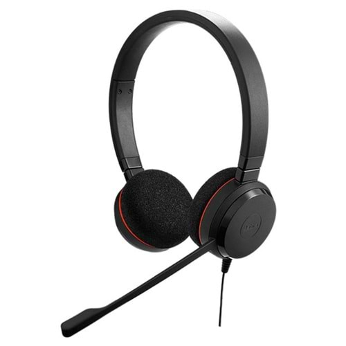 Jabra Evolve 20 Usb-Type C Bağlantılı Duo MS Kulaklık Mikrofon Çift Taraflı