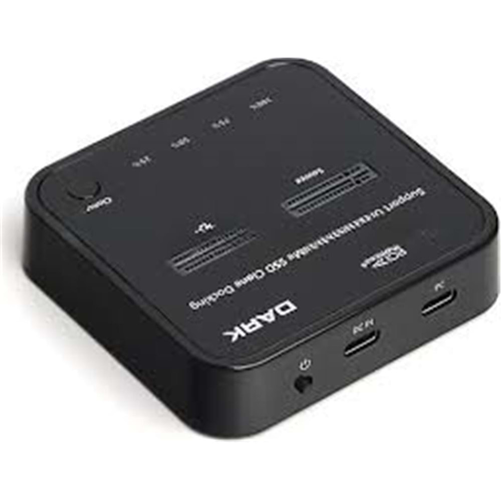Dark DK-AC-DSDM2X2C USB 3.2 Gen2 - M.2 NVMe SSD Klon Destekli Disk