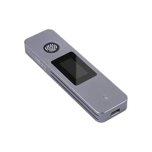 Vcom CU855SN-F USB 3.2 Gen 2 Type-C M.2 NVMe Parmak İzli SSD HDD Kutusu