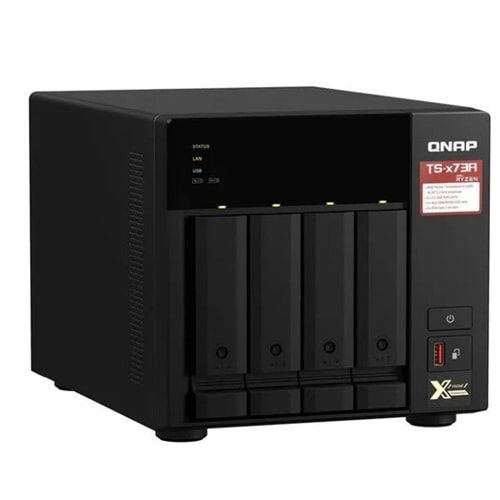 Qnap TS-473 8GB Ram 4 Hdd Yuvalı Nas Depolama Ünitesi