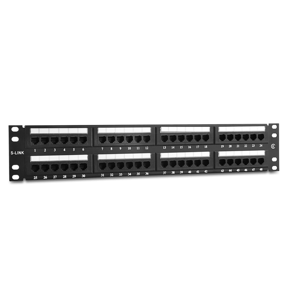 S-link SL-PC48 48 Port Cat5 Utp Patch Panel