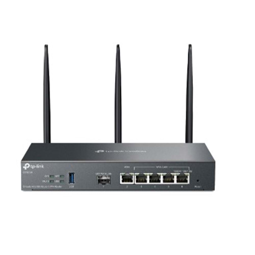 Omada Tp-Link ER706W AX3000 Gigabit Çoklu WAN VPN Yönlendirici Clous ESS Router