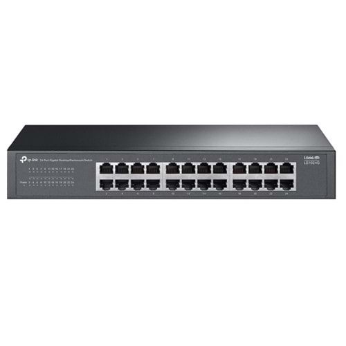 Tp-Link LS1024G 24 Port 10-100-1000 Mbps Switch Metal Kasa