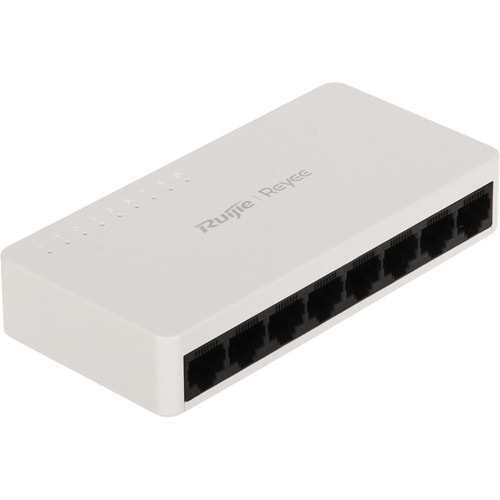 Ruijie Reyee RG-ES08G-L 8 Port 10-100-1000 Mbps Yönetilemez Switch Plastik Kasa