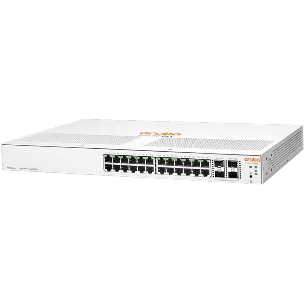 Hp Aruba Instant On 1930-24G-PoE+ 4 SFP 195W (24 port 10-100-1000 PoE+) , PoE ,4 SFP+ 1-10GbE Port 