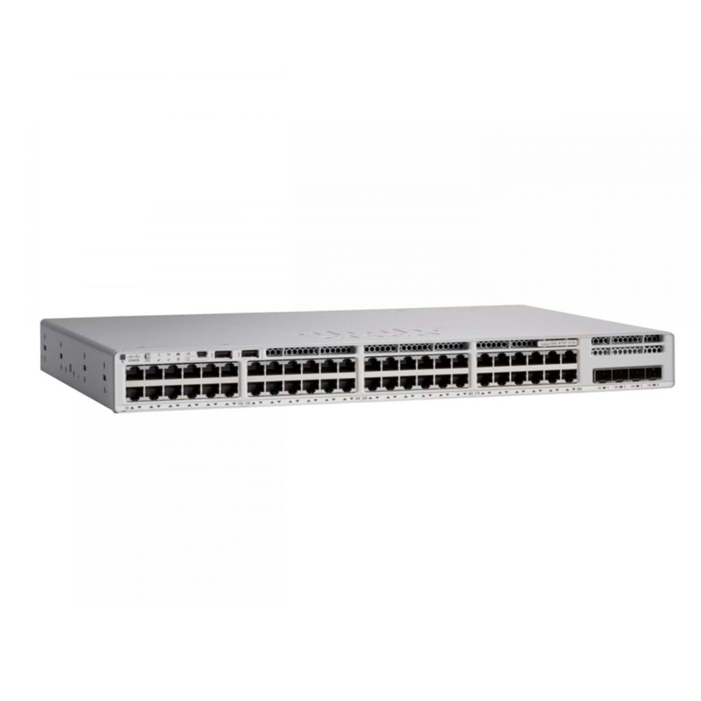 Cisco C9200L-48P-4X-E Catalyst 9200L 48-port PoE+, 4 x 10G, Network Essentials
