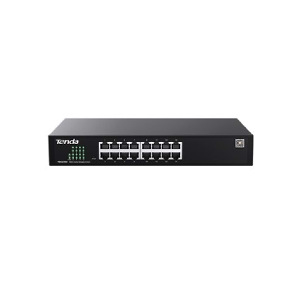 Tenda TEG2216D 16 Port 10-100-1000 Switch Cloud Yönetilebilir Çelik Kasa Switch