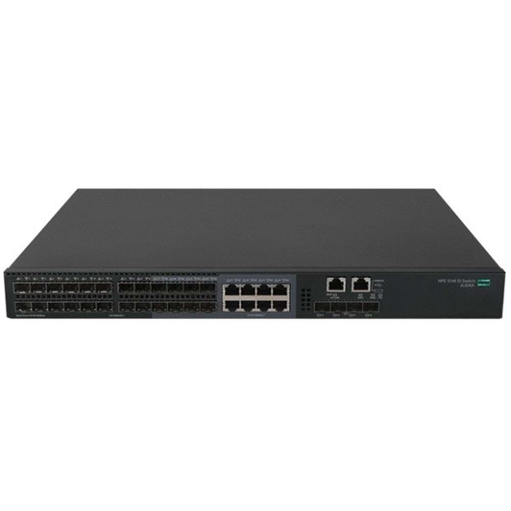 HPE FlexNetwork 5140 24G SFP w-8G Combo 4SFP+ EI Switch 24 SFP Ports 4 SFP+ Ports JL826A