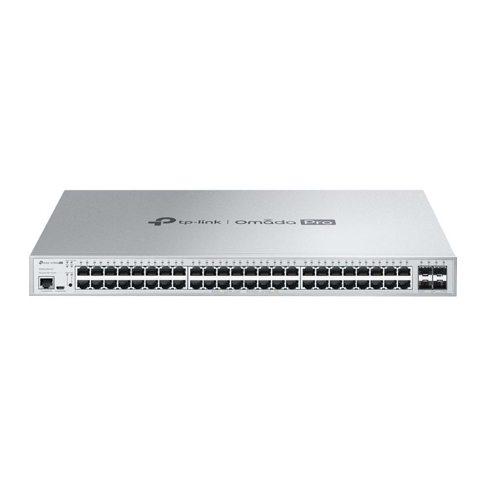 Omada Pro S5500-48GP4XF 48 Port 10-100-1000 Mbps Poe+ Yönetilebilir Switch 4 Port SFP