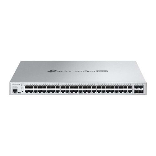 Omada Pro S5500-48GP4XF 48 Port 10-100-1000 Mbps Poe+ Yönetilebilir Switch 4 Port SFP