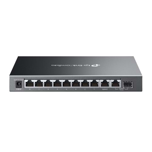 Omada Tp-Link ES210GMP 8 Port 10-100-1000 Poe+ Switch 1 Port SFP + 1 Port Uplink Cloud Switch