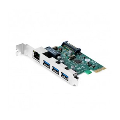 Dark DK-NT-Peglanu3 3x USB3.0 + Gigabit LAN PCIE X1 Ağ Kartı