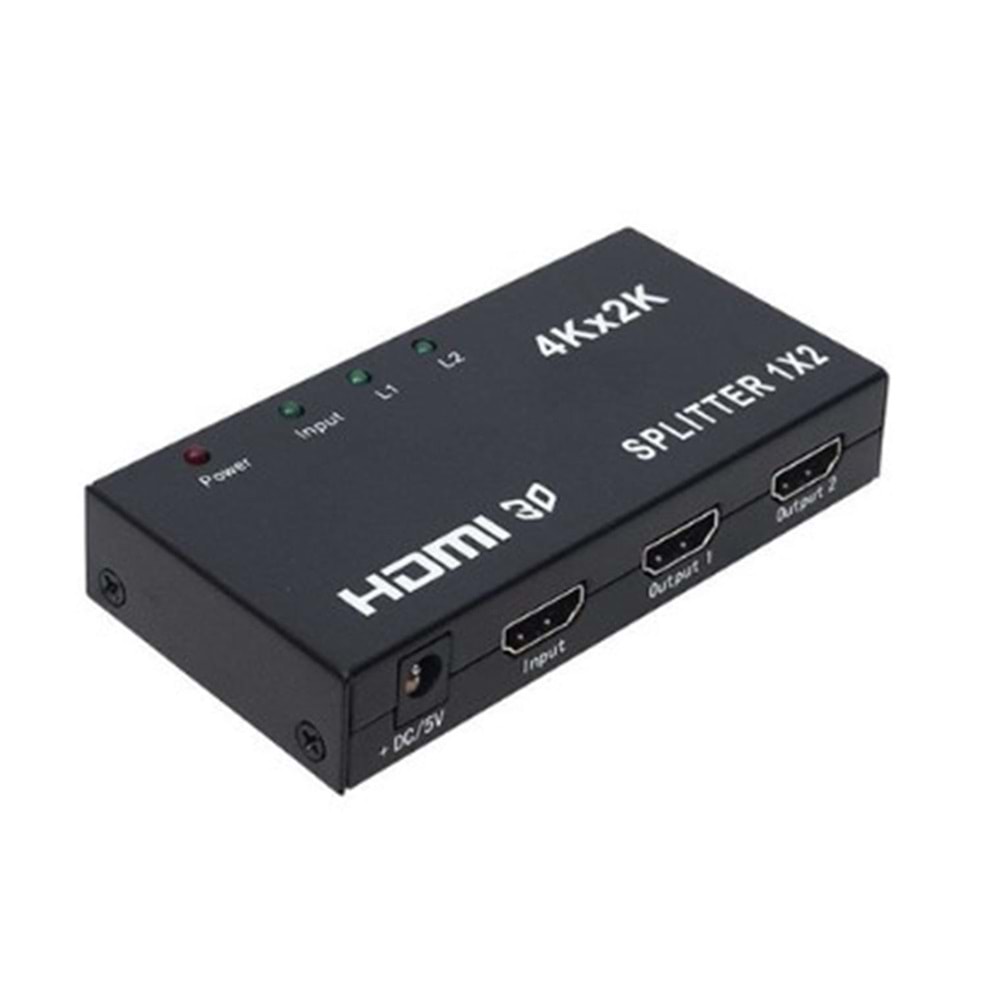Nova NVC-HDSQP2 4K HDMI 1-2 Splitter 1 Giriş 2 Çıkış 