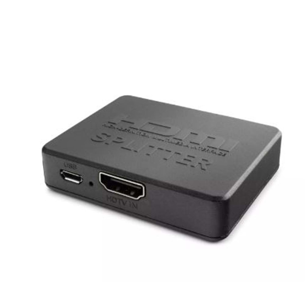 Hadron Hdx1371 2Port Splitter 4K-20 With Usb Power Cable