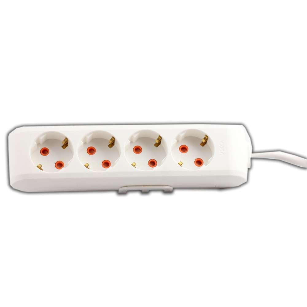 Viko Multı-Let VM42 4lü 2mt Topraklı Kablolu (90113402)