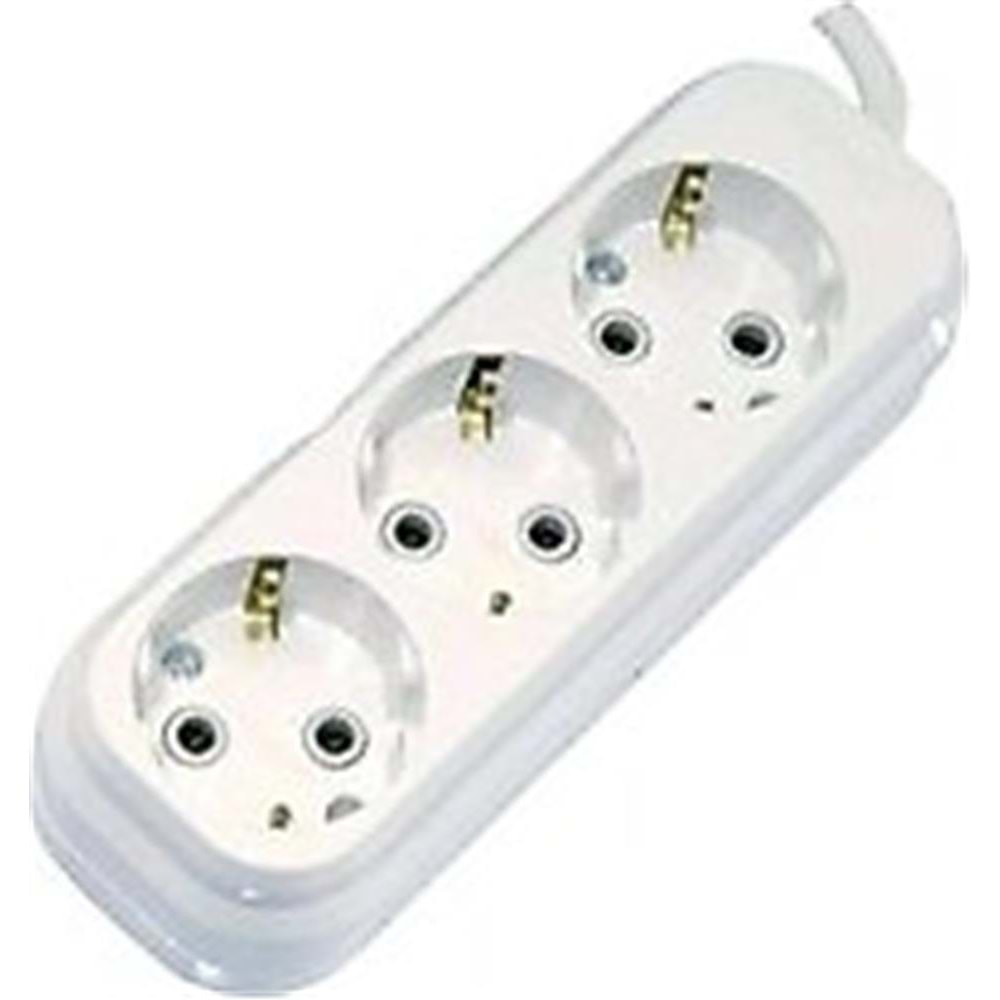 Almera 3lü Topraklı Klemensli Priz (9130100)