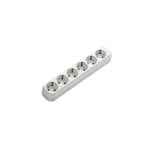 Almera 6lı Topraklı Klemensli Priz (9160100)