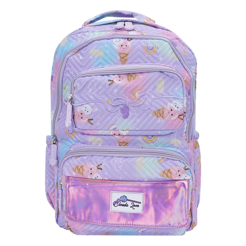 Heybee XY68 Mor Sırt Çantası