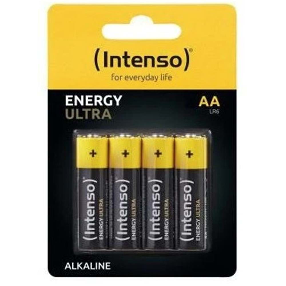 İntenso PBIN-560 LR6 AA Boy Ultra Alkalin Kalem Pil 4'lü Paket 