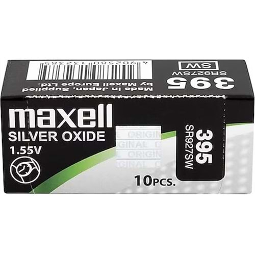 Maxell SR-927SW-395 10lu Paket Pil