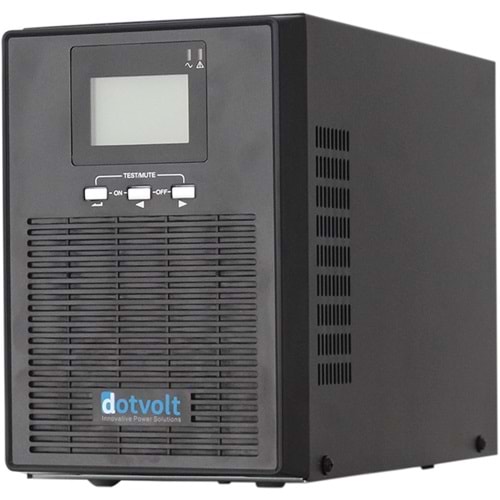 DOTVOLT VOLT MN PLUS 1 KVA 1-1 ONLINE UPS-2 X 12V 7AH PF;1
