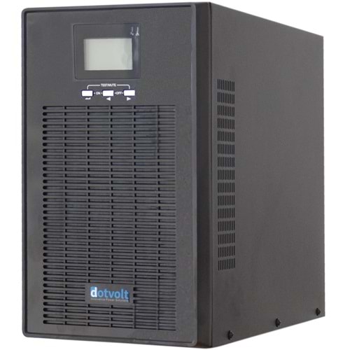 DOTVOLT VOLT MN PLUS 3 KVA 1-1 ONLINE UPS-6 X 12V 9AH PF;1