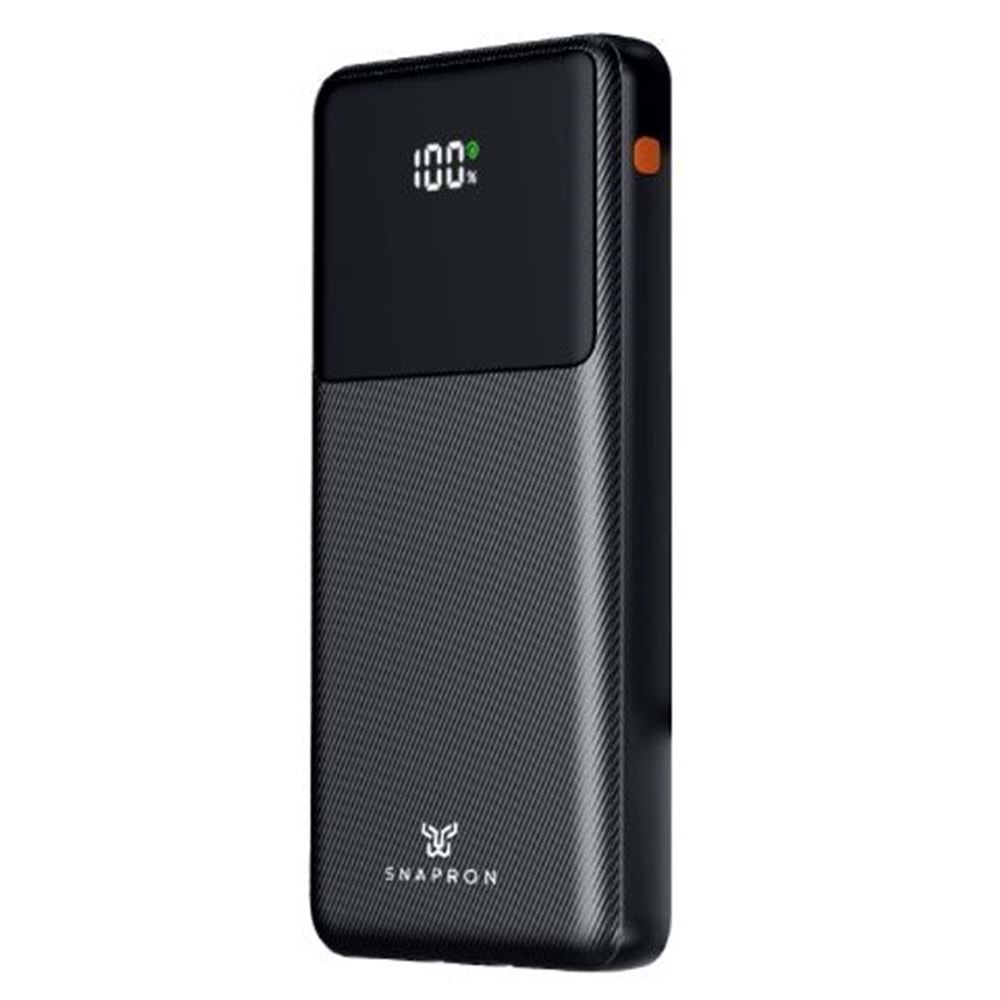 Snapron SNP-3015 Pd 22.5W 10.000mAh Hızlı Şarj Lcd Ekran PowerBank