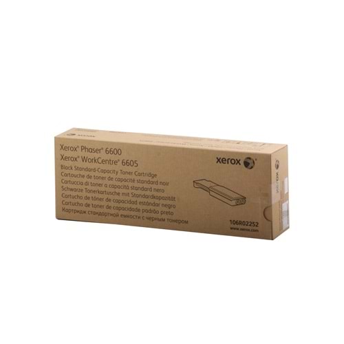 Xerox 106R02252 Phaser 6600-6605 Standart Kapasite Black Siyah Toner Kartuşu 