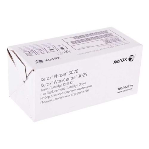 Xerox 106R02774 Phaser 3020-3025 Tnr Refill Kit 1500syf Toner TozuXerox Phaser
