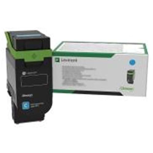 Lexmark 75M5HC0 8.800 Sayfa Cyan Mavi Toner CS531dw-CX532adwe