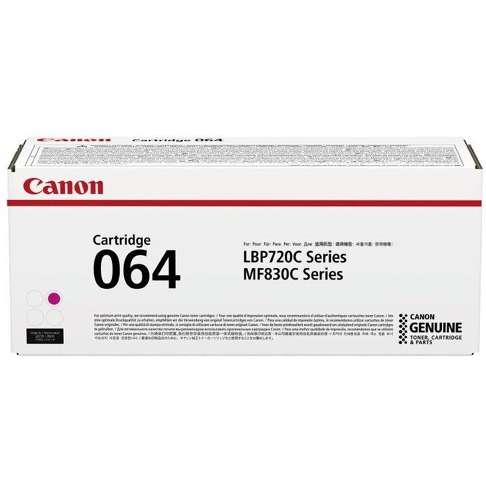 Canon CRG-064 M Magenta Kırmızı 5.000 Sayfa Toner MF832