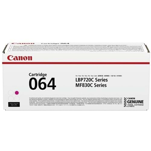 Canon CRG-064 M Magenta Kırmızı 5.000 Sayfa Toner MF832