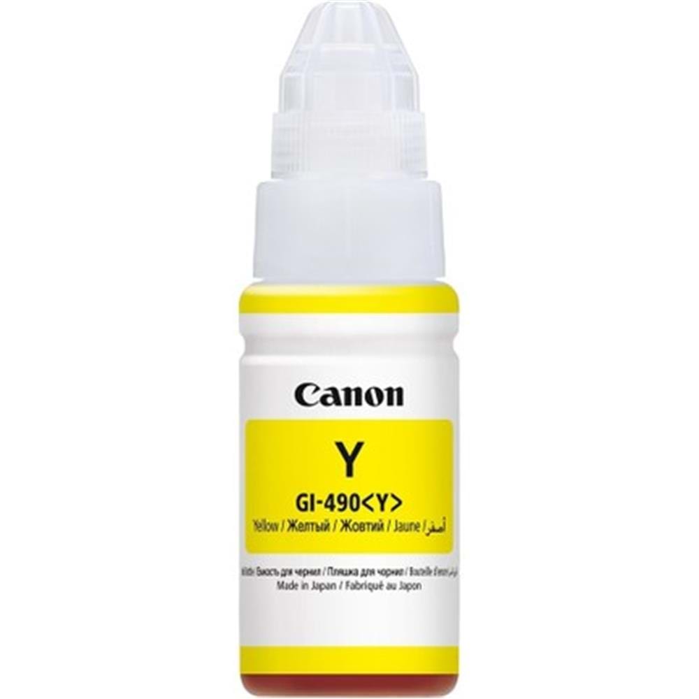 Canon GI-490Y Yellow Sarı Şişe Mürekkep G1411-2411-3411-4411