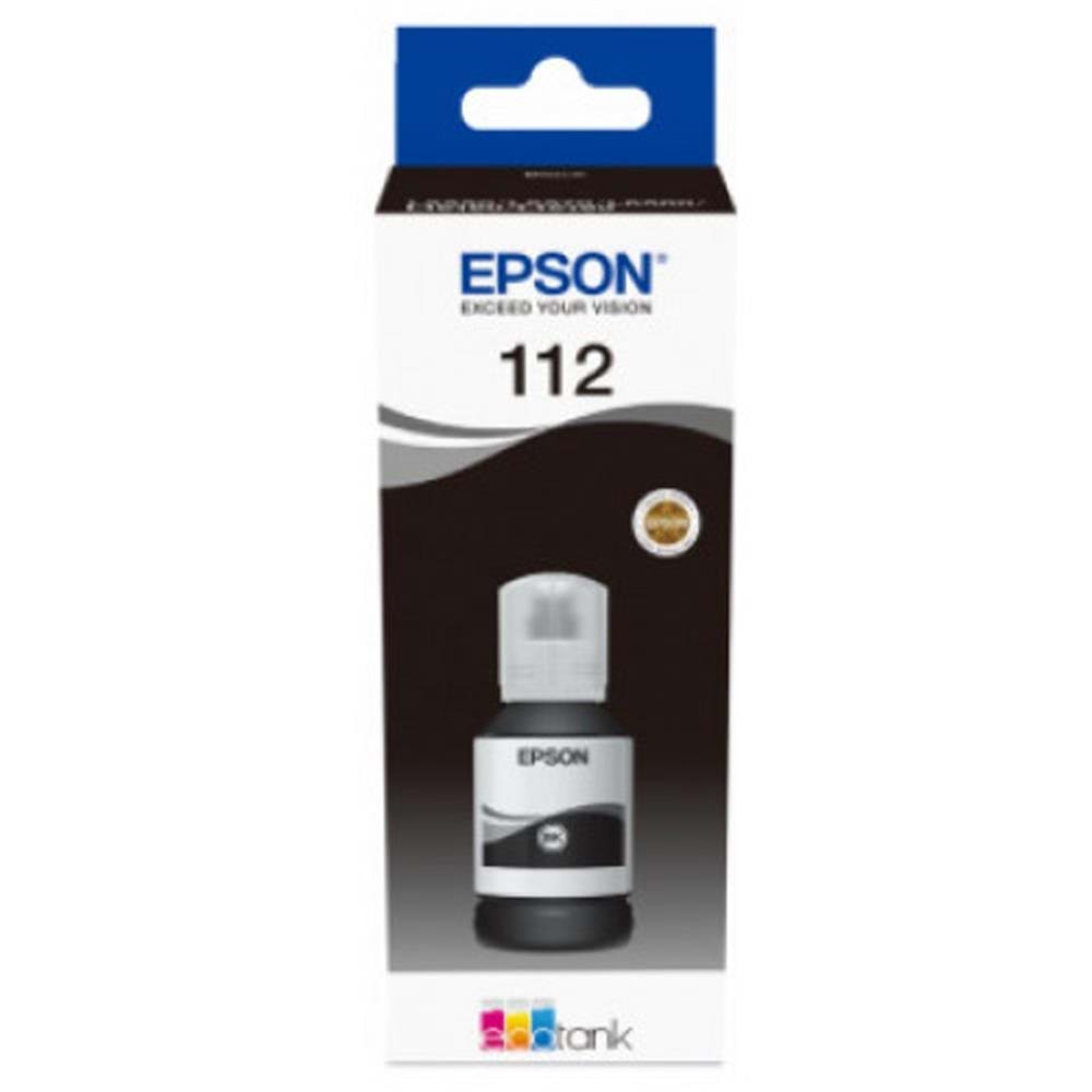 Epson 112 Black Siyah Şişe Mürekkep C13T06C14A