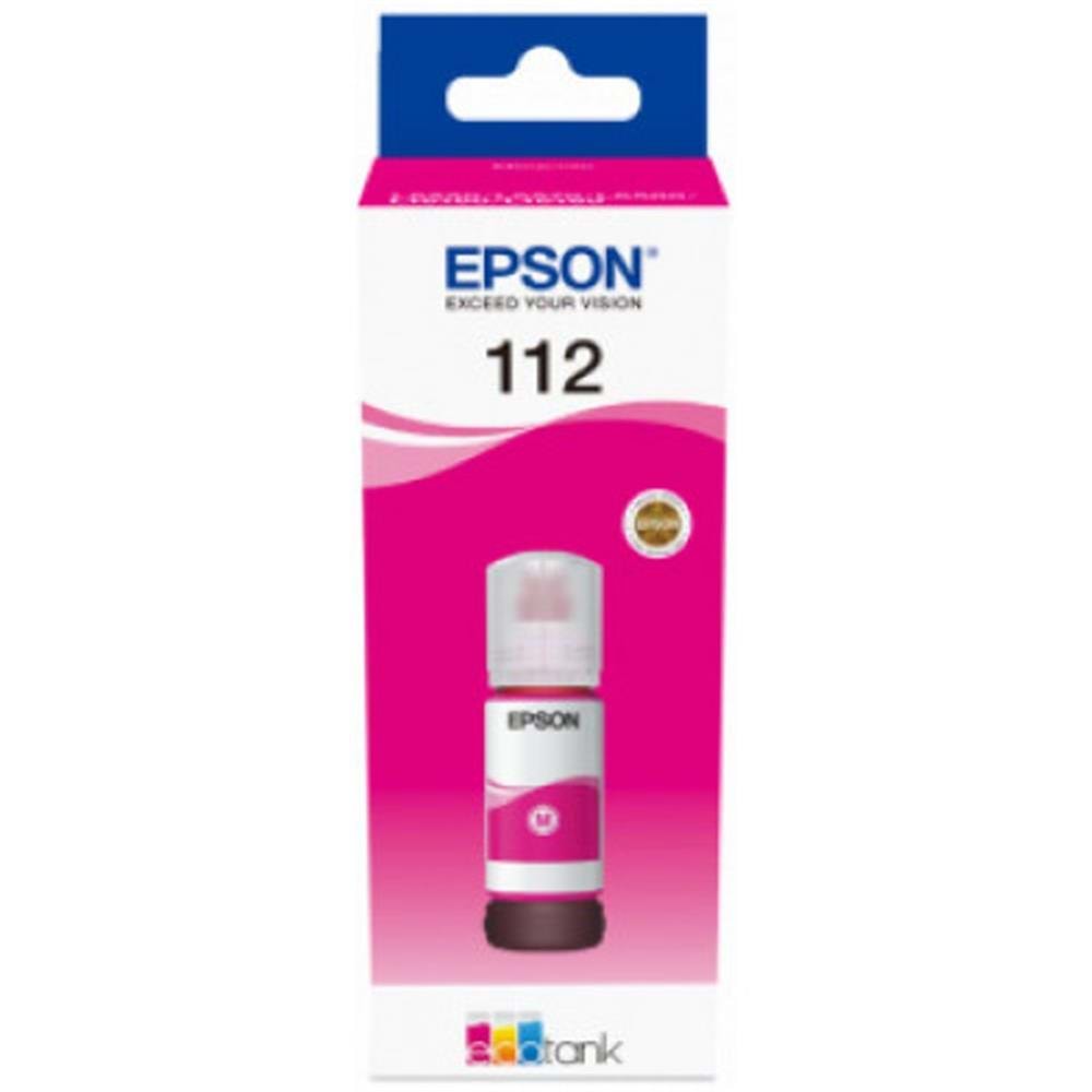 Epson 112 Magenta Kırmızı Şişe Mürekkep 13T06C34A