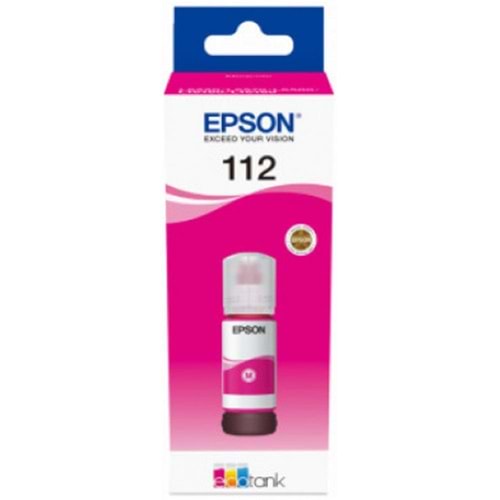 Epson 112 Magenta Kırmızı Şişe Mürekkep 13T06C34A
