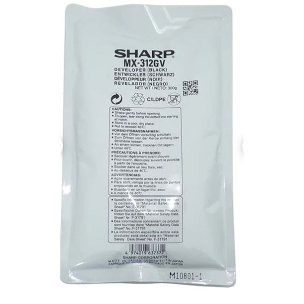 SHARP MX-312GV Orjinal Developer