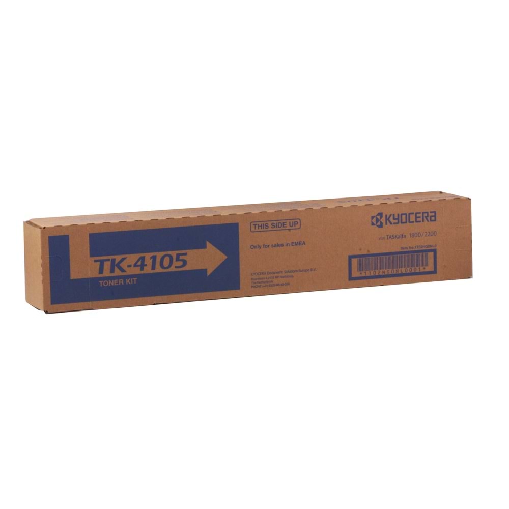Kyocera TK-4105 Orjinal Fotokopi Toneri Taskalfa 1800-1801-2200-2201 15.000 Sayfa