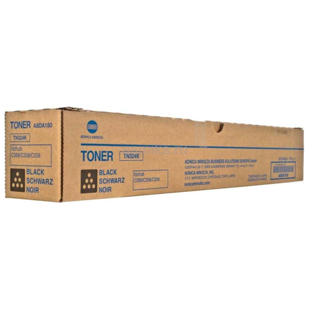 Konica Minolta TN-324K Black Siyah Orjinal Fotokopi Toneri Bizhup C258-308-368 28.000 Sayfa 