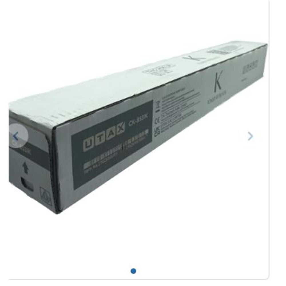 Utax CK-8531K Black Siyah Orjinal Fotokopi Toneri 3508ci 30.000 Sayfa